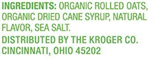 Organic Instant Oatmeal Maple & Brown Sugar 10 Count Pack of 2 L14227
