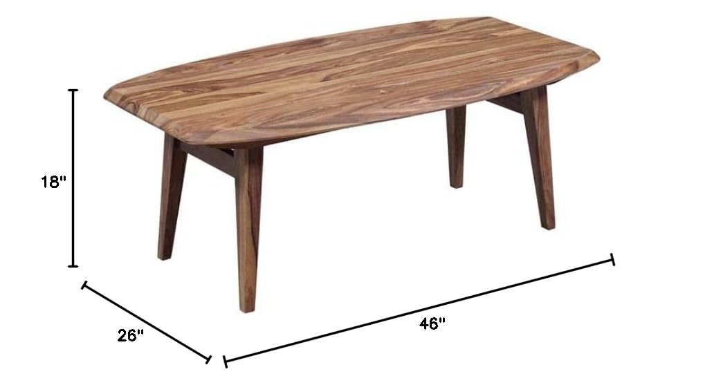 Solid Sheesham Wood Coffee Table B5525