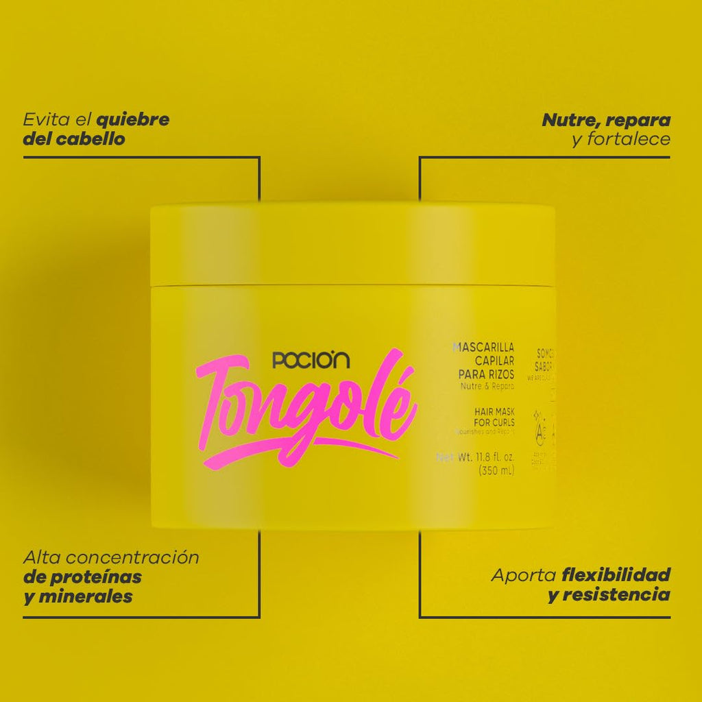 Curly Hair Care Kit - Shampoo, Treatment Conditioner, Leave-In Conditioner & Hair Mask V525196