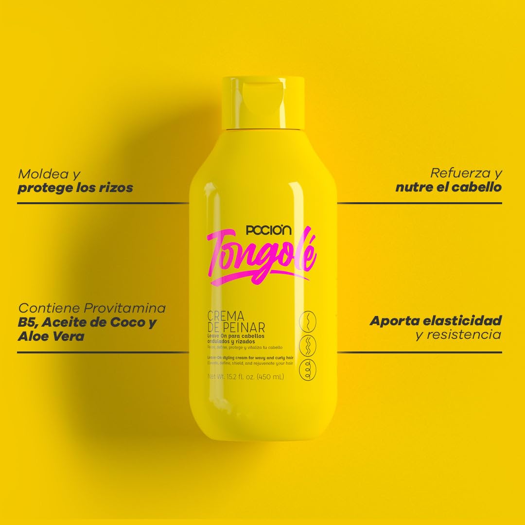Curly Hair Care Kit - Shampoo, Treatment Conditioner, Leave-In Conditioner & Hair Mask V525196