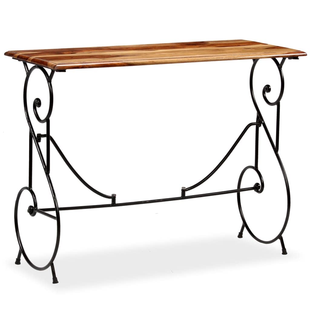 Solid Sheesham Wood Console Table X334