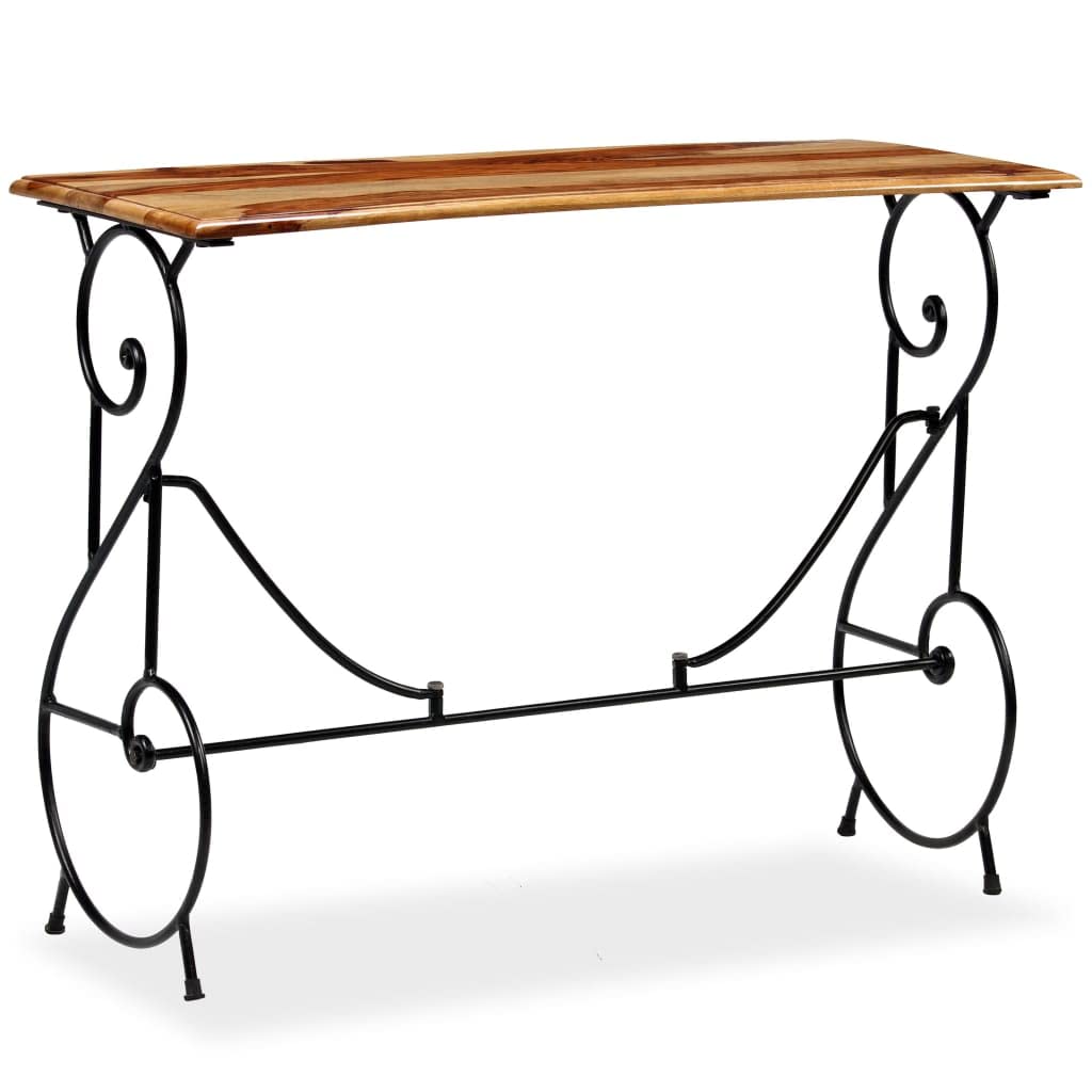 Solid Sheesham Wood Console Table X334