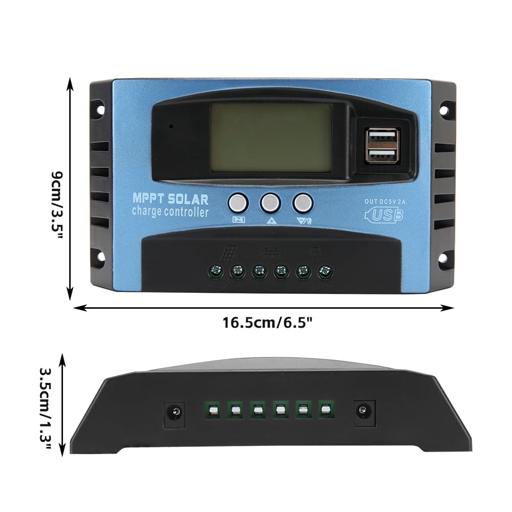 400 Watt Monocrystalline Solar Panel Kit with 30A MPPT Charge Controller G132396