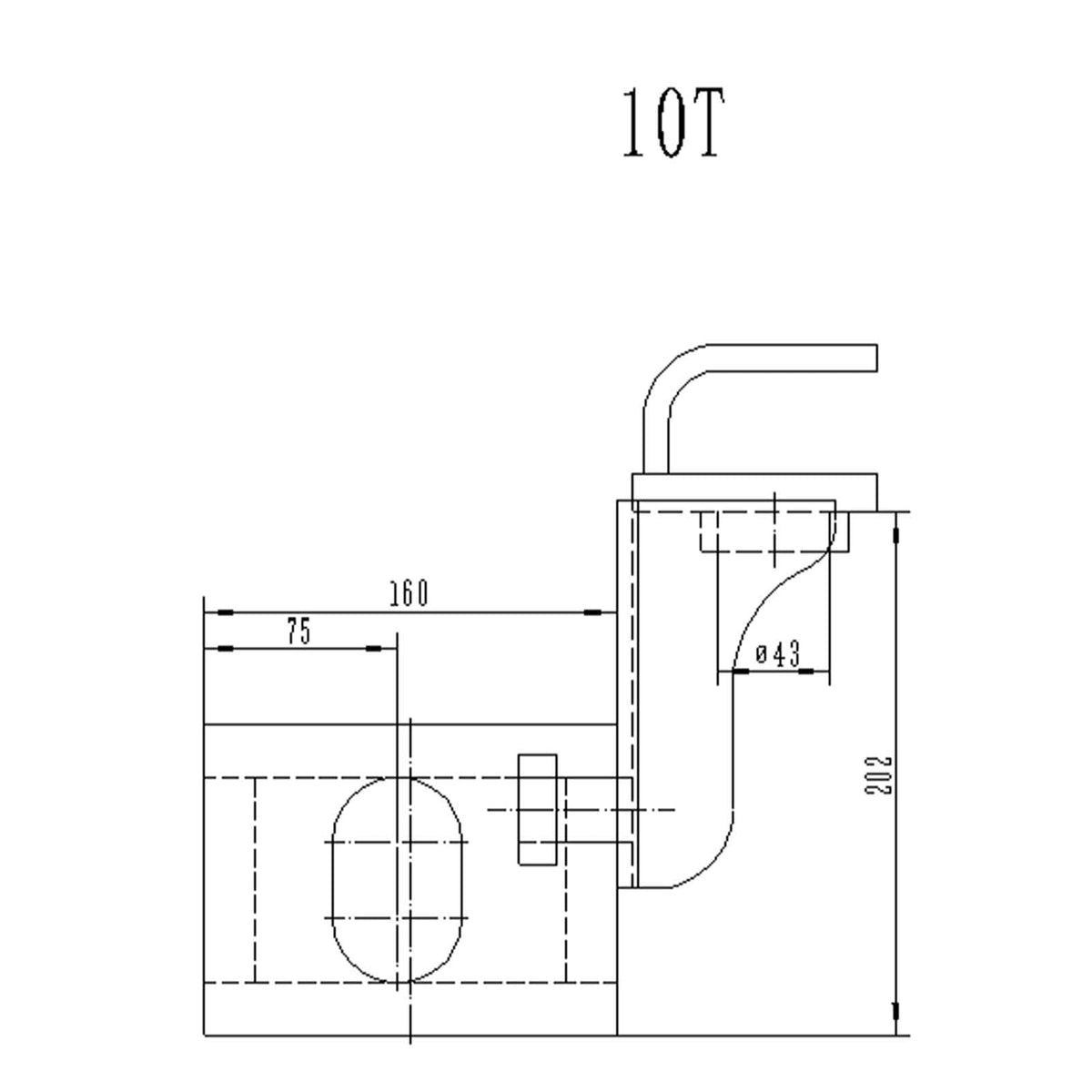 10 Ton Shipping Container Jack Lug N781