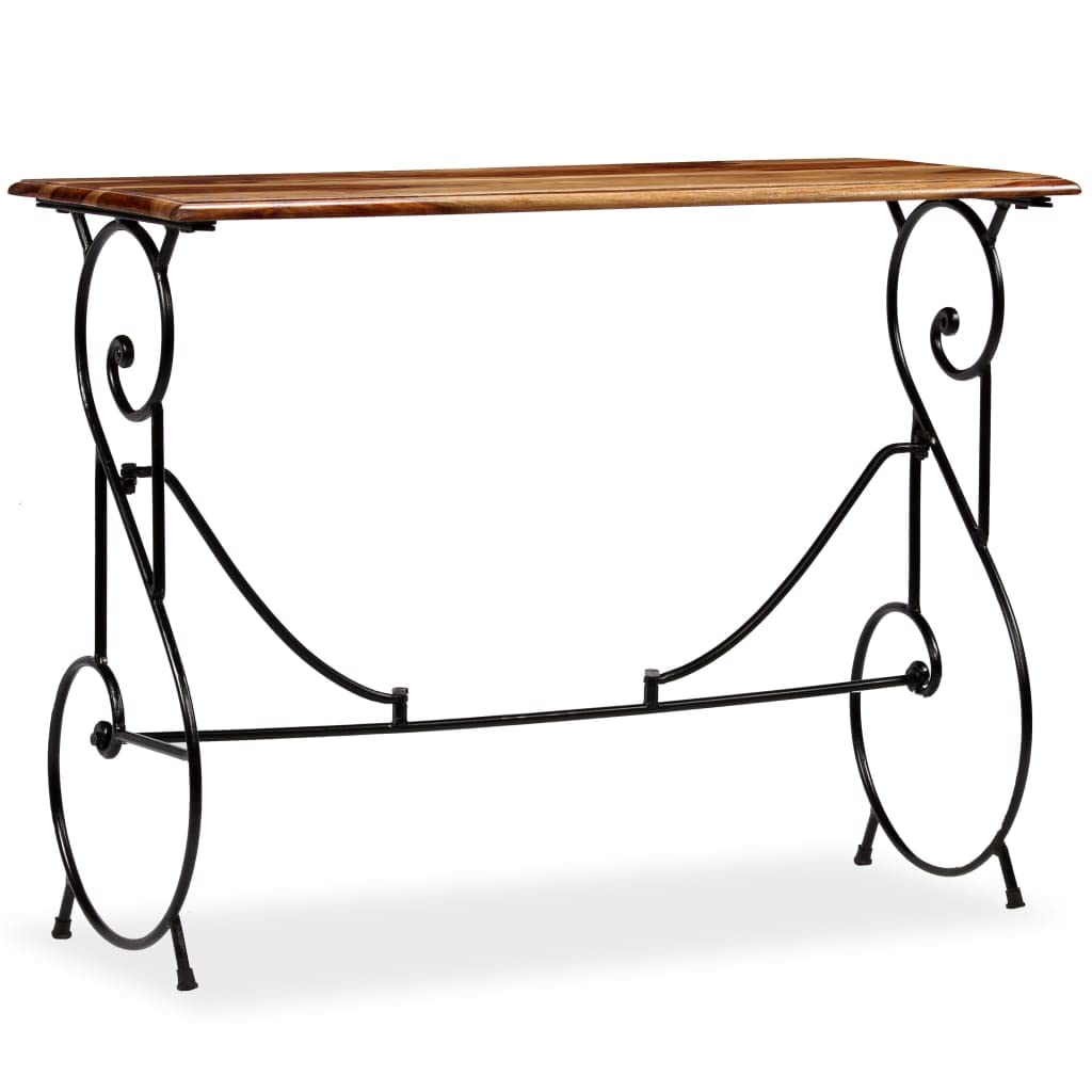 Solid Sheesham Wood Console Table X334