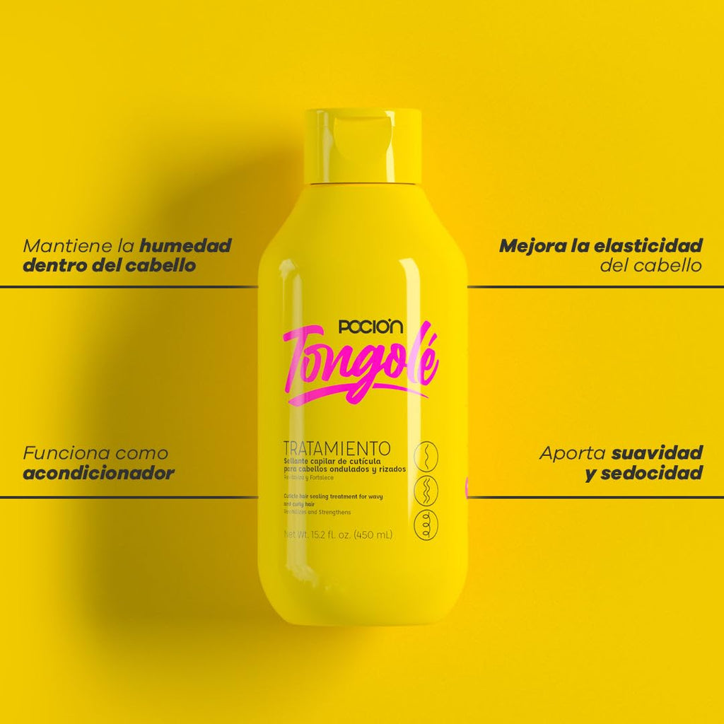 Curly Hair Care Kit - Shampoo, Treatment Conditioner, Leave-In Conditioner & Hair Mask V525196