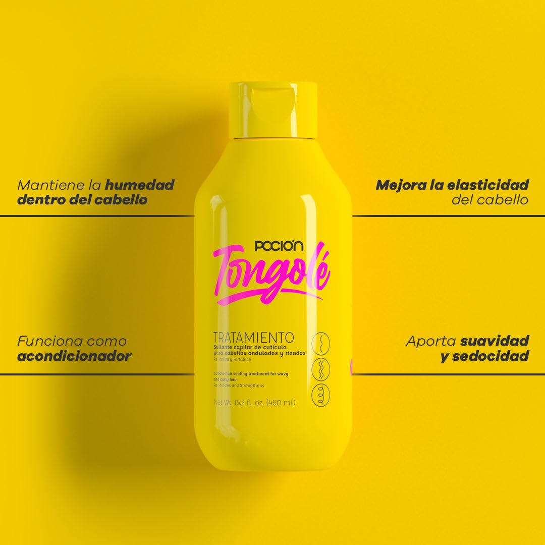 Curly Hair Care Kit - Shampoo, Treatment Conditioner, Leave-In Conditioner & Hair Mask V525196