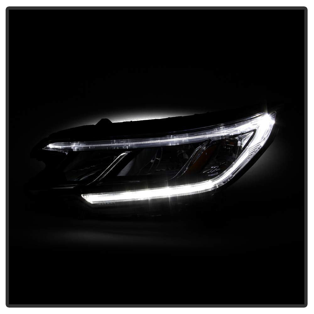 For 2015-2016 Honda CRV Halogen Type LED DRL Headlights Assembly Pair Set Left+Right H4749