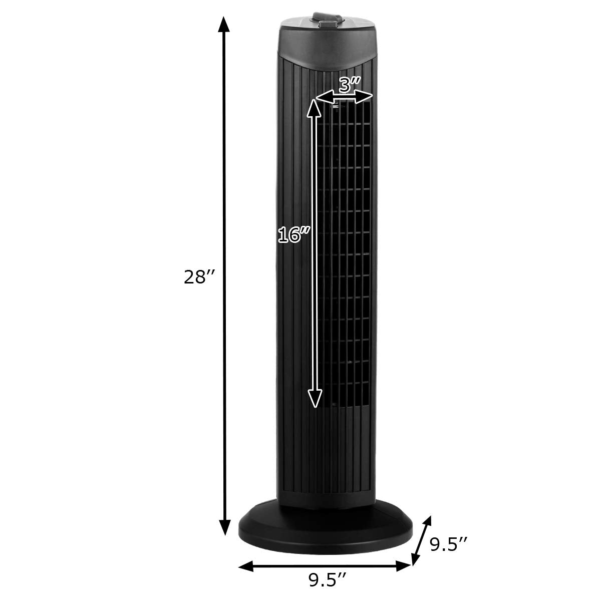 28-Inch Oscillating Tower Fan M79573