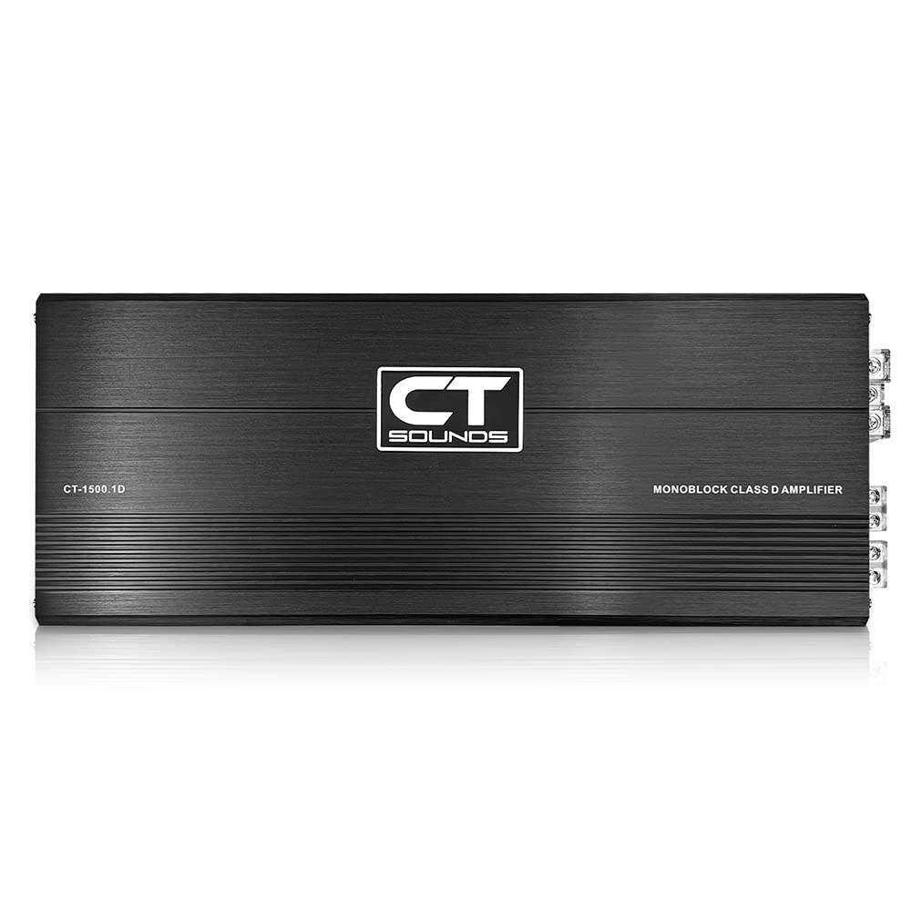 Compact Class D Monoblock Car Audio Amplifier, 1500 Watts RMS B29552