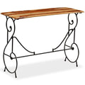 Solid Sheesham Wood Console Table X334