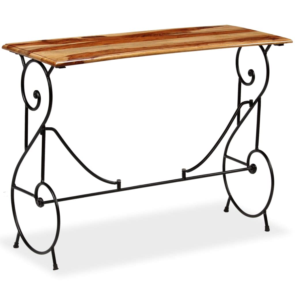 Solid Sheesham Wood Console Table X334