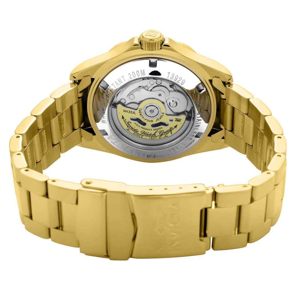 Gold Dial Stainless Steel Watch Y427526