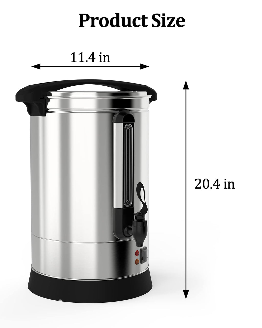 100 Cup Stainless Steel Electric Coffee Urn X561
