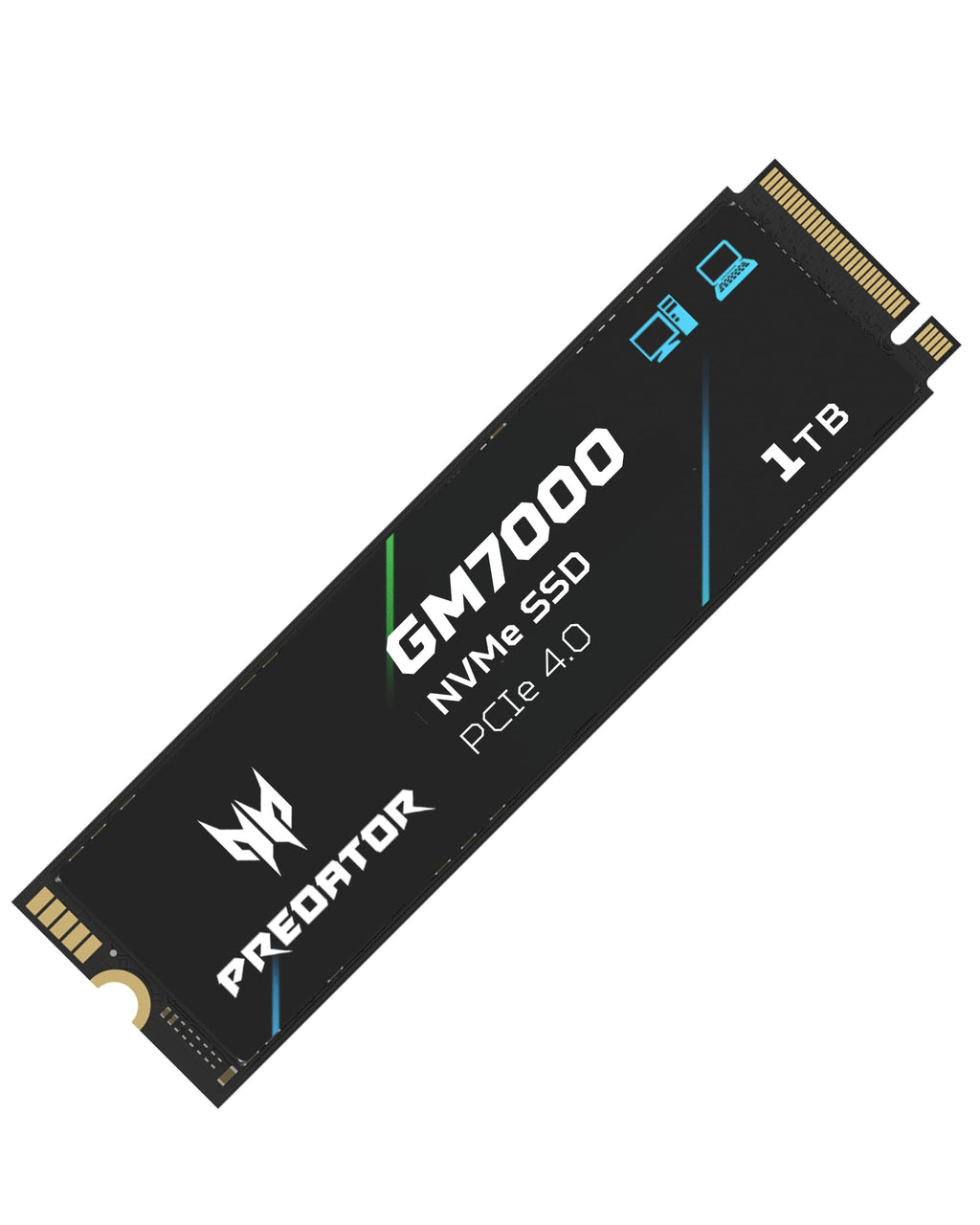 1TB NVMe PCIe Gen4×4 M.2 Internal SSD N9611
