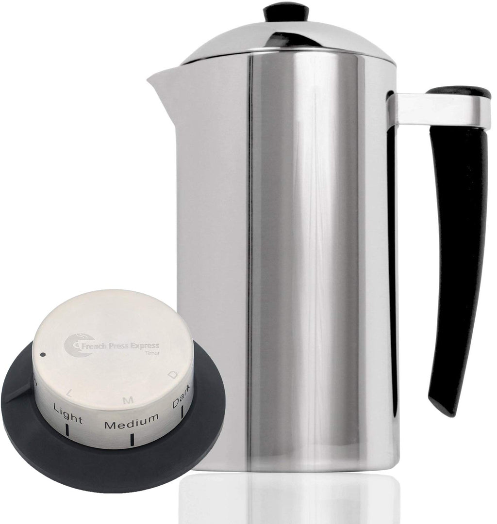 Stainless Steel Double-Wall Coffee Press 1 Liter H687834