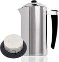 Stainless Steel Double-Wall Coffee Press 1 Liter H687834