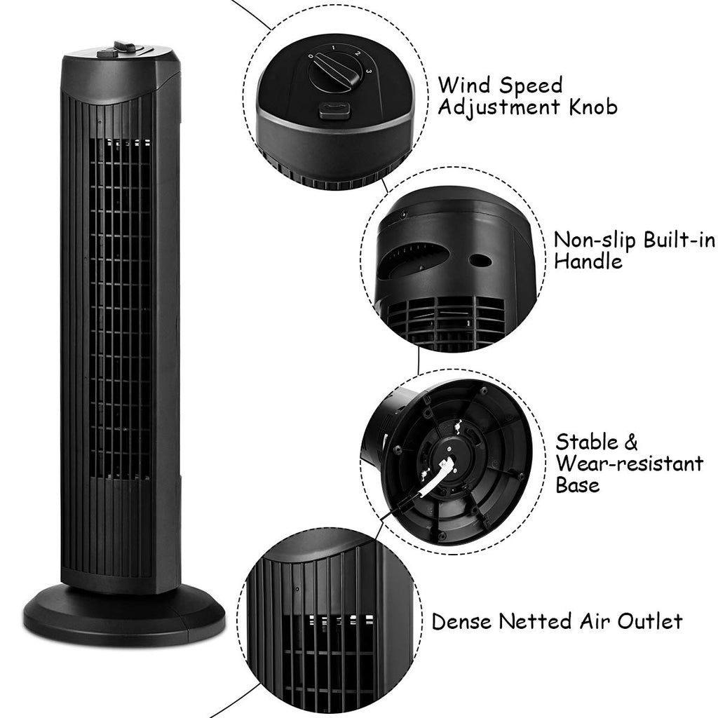 28-Inch Oscillating Tower Fan M79573