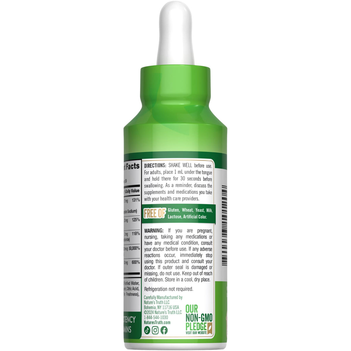 Sublingual B Complex 2 Fluid Ounces M307