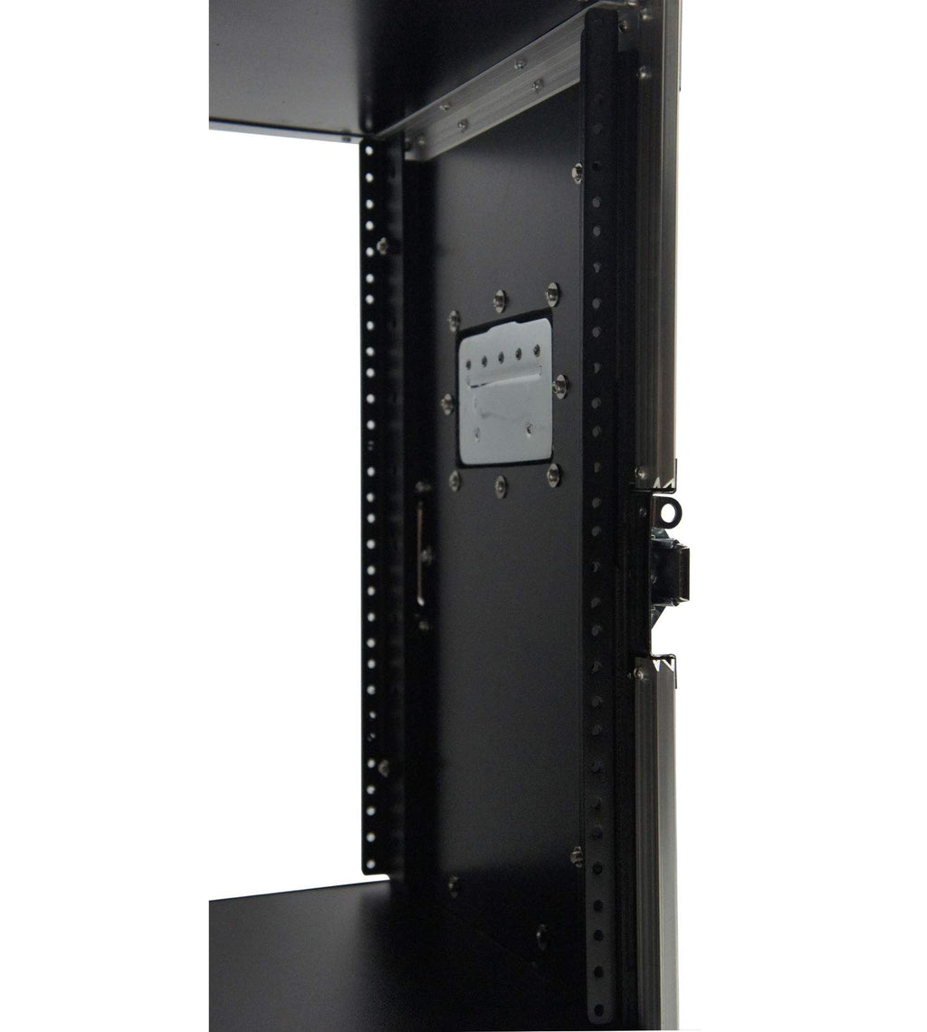 10U Rack Case with Casters 16 Inch Depth L760779
