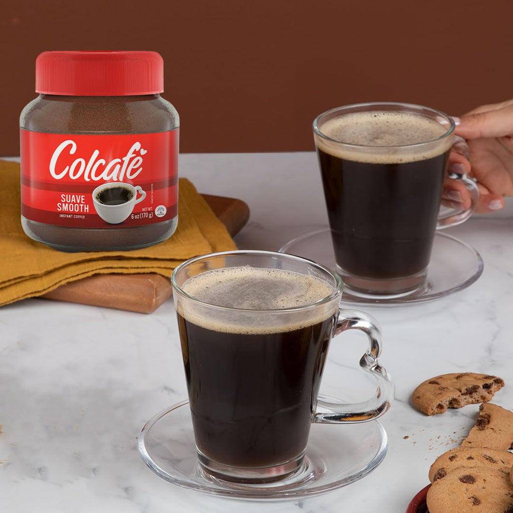 Instant Coffee 100% Colombian 6 Ounce (Pack of 4) Q1679