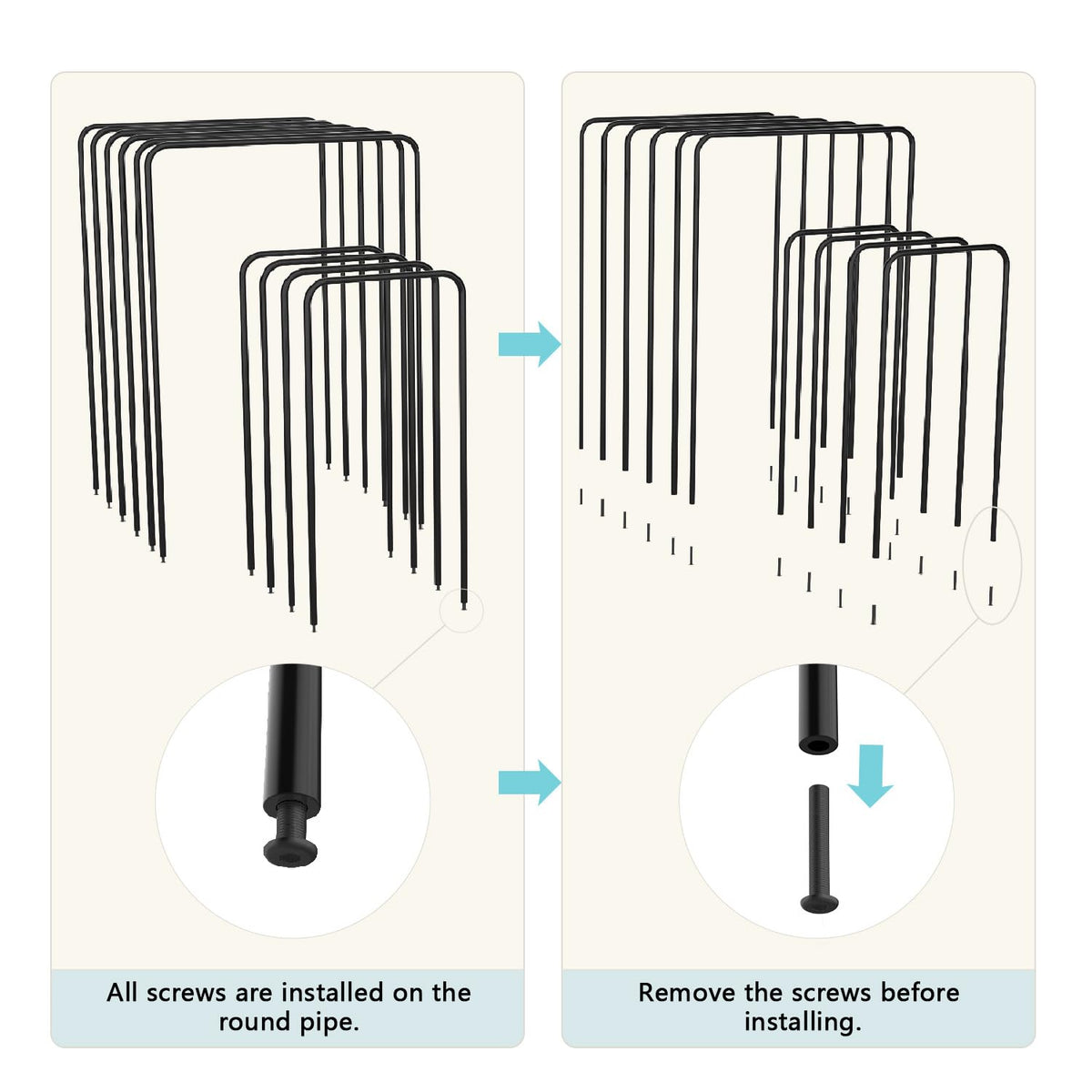Art Canvas Storage Rack with Wheels D468678