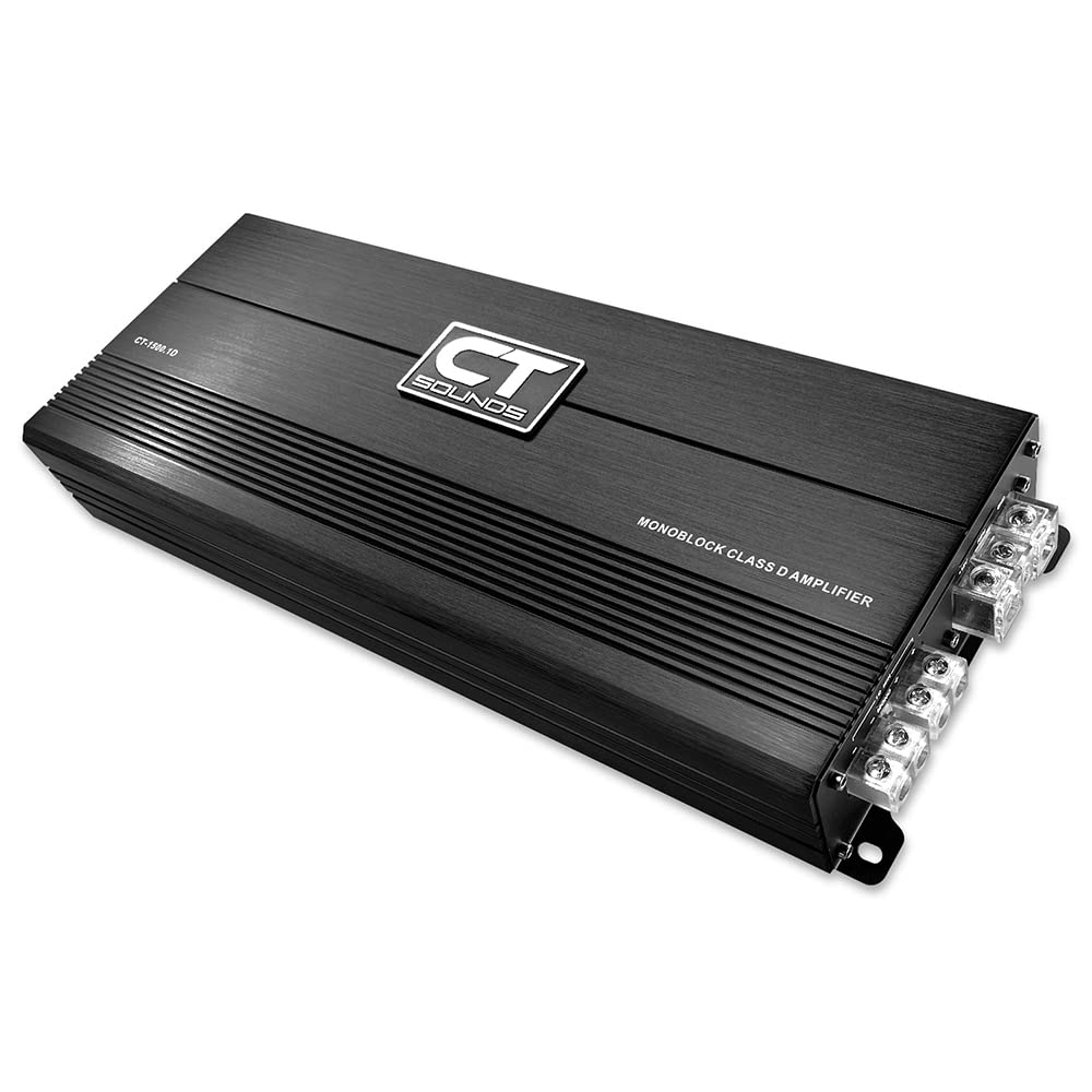 Compact Class D Monoblock Car Audio Amplifier, 1500 Watts RMS B29552