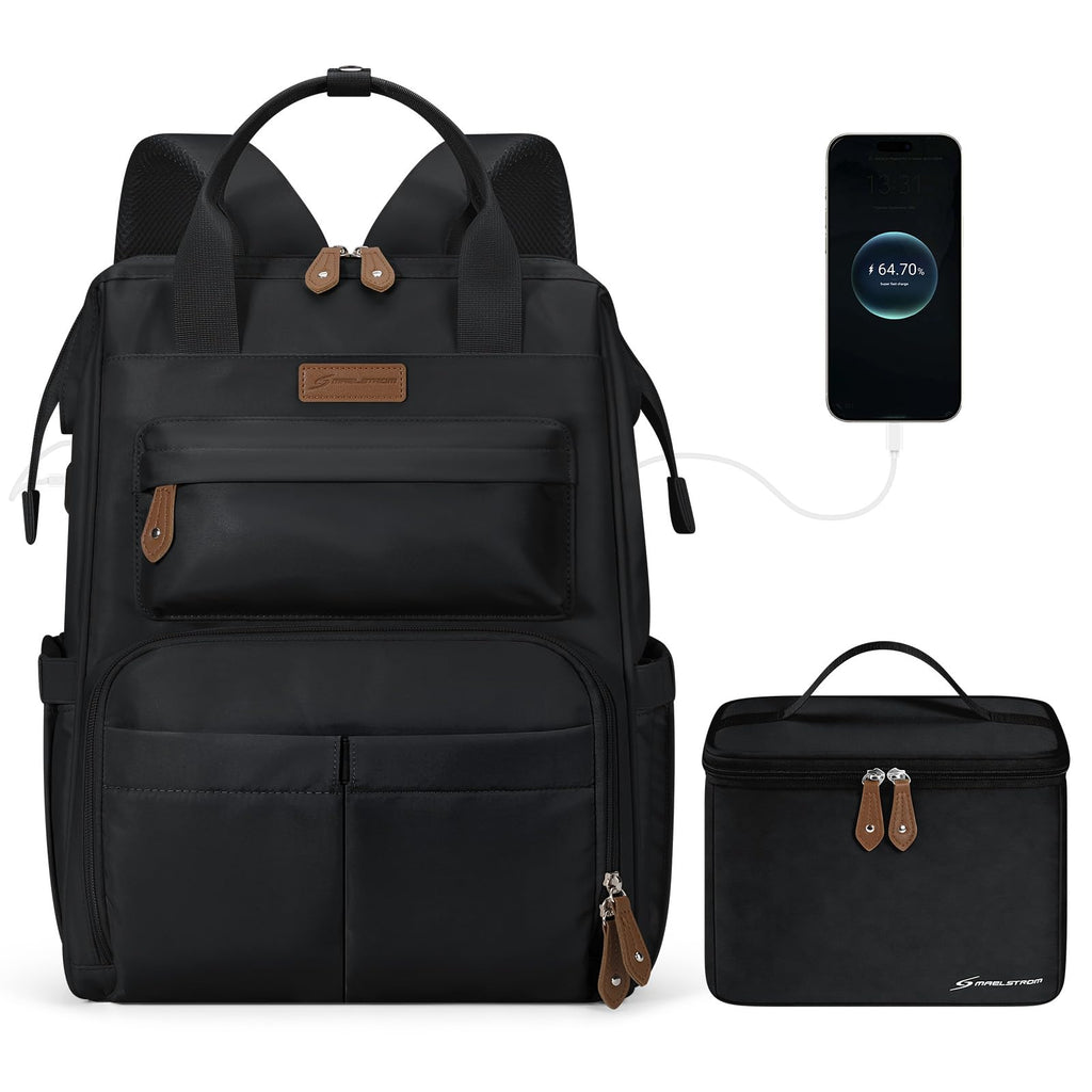 15.6-17.3" Laptop Backpack with Lunch Box K507608