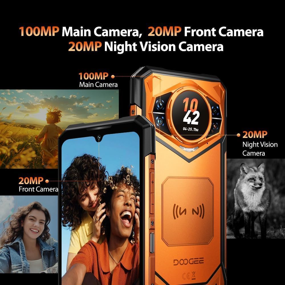 Black 5G Rugged Smartphone I21978