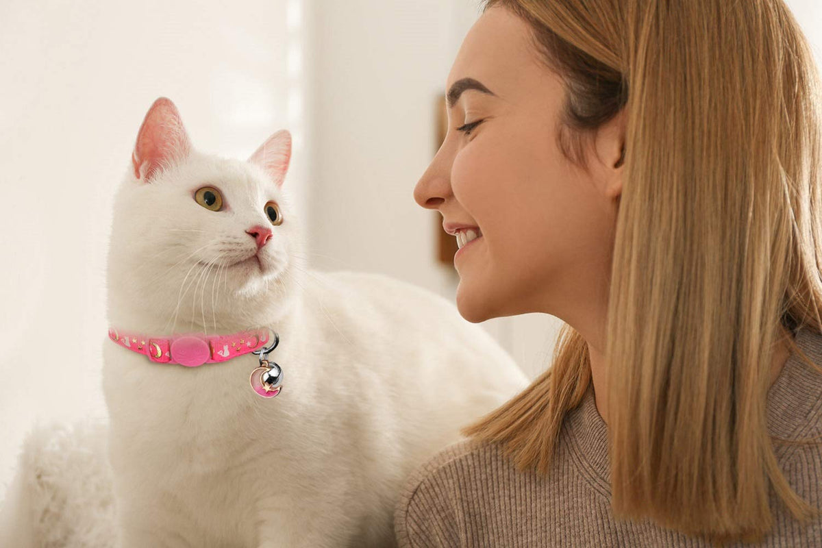 Breakaway Cat Collar with Bells 4PCS H5755
