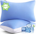 King Size Set of 2 Down Alternative Bed Pillows O475530