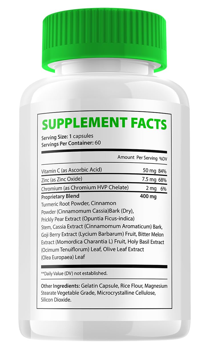 All Natural 120 Capsules J622