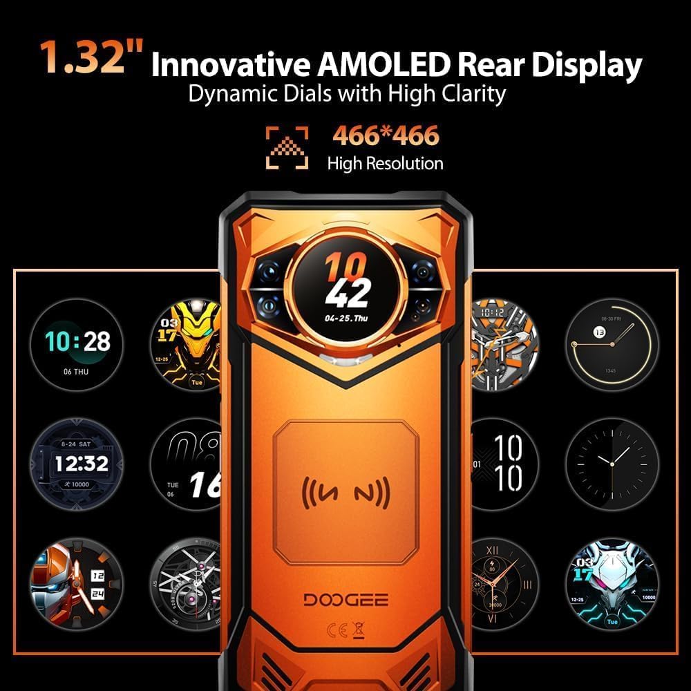Black 5G Rugged Smartphone I21978