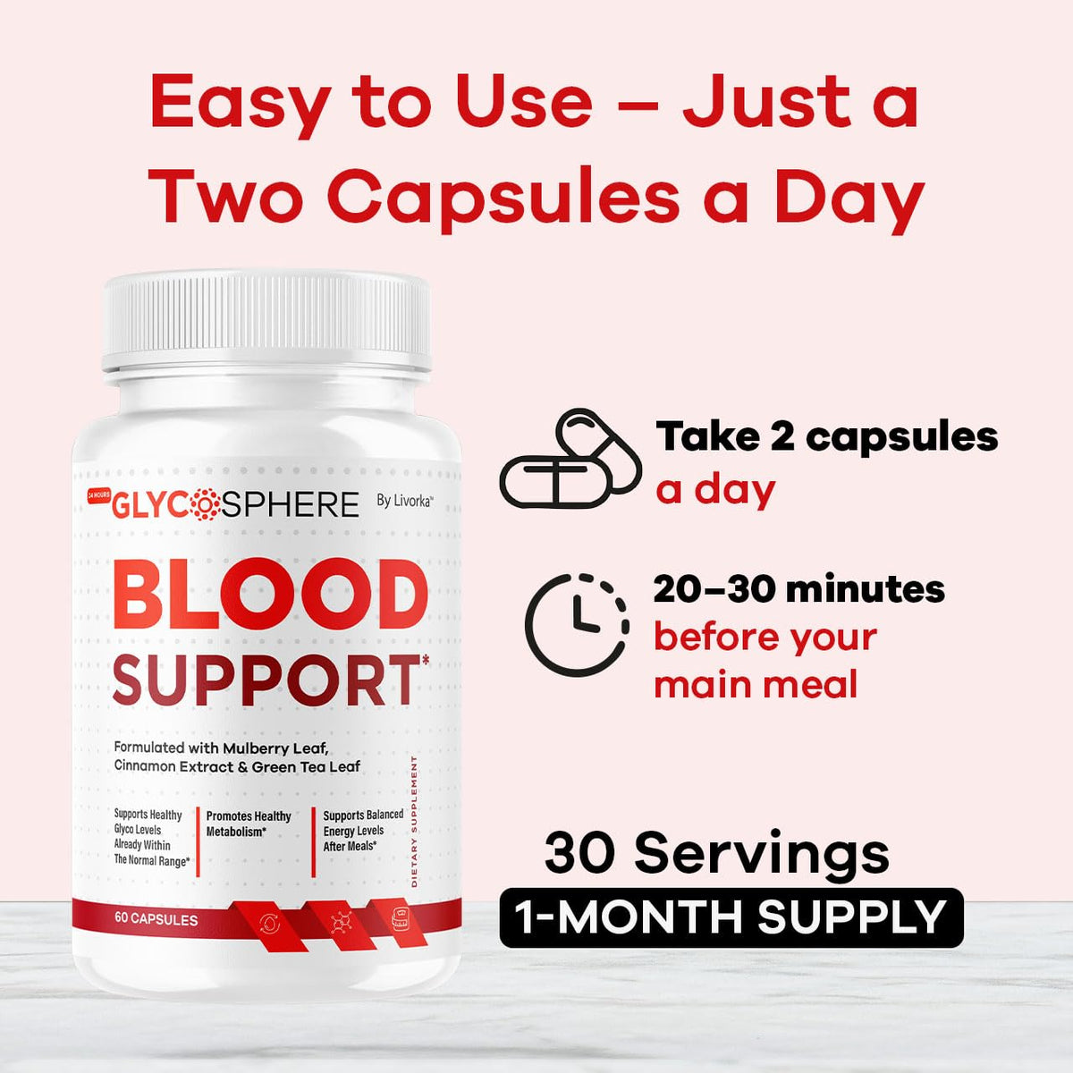 180 Capsules Supplement T42803