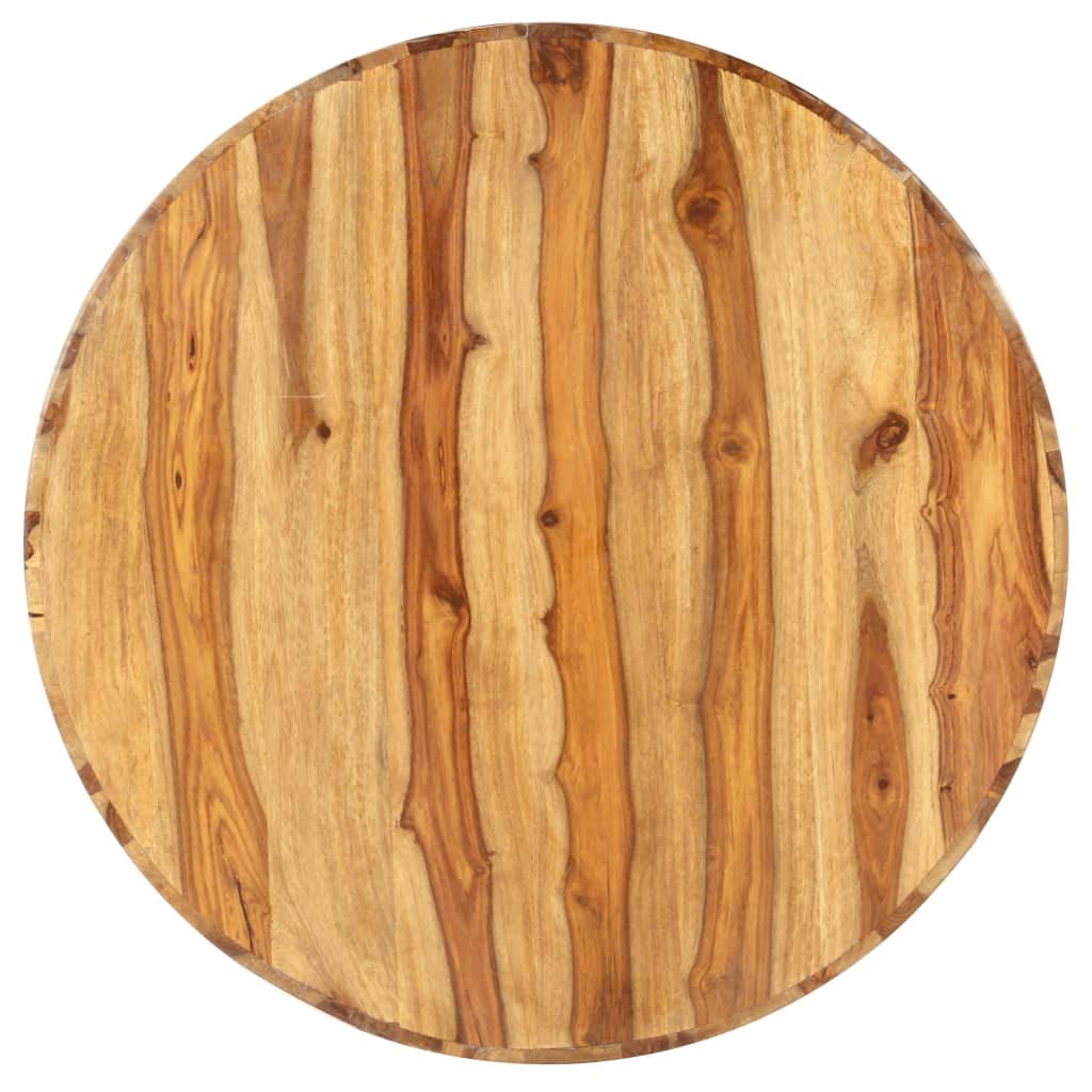 Solid Sheesham Wood Round Coffee Table H98264
