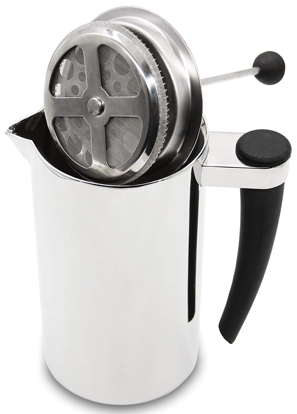 Stainless Steel Double-Wall Coffee Press 1 Liter H687834