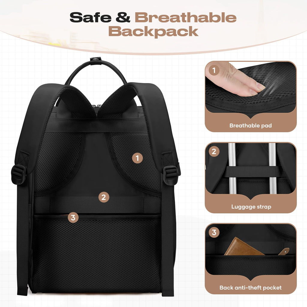 15.6-17.3" Laptop Backpack with Lunch Box K507608