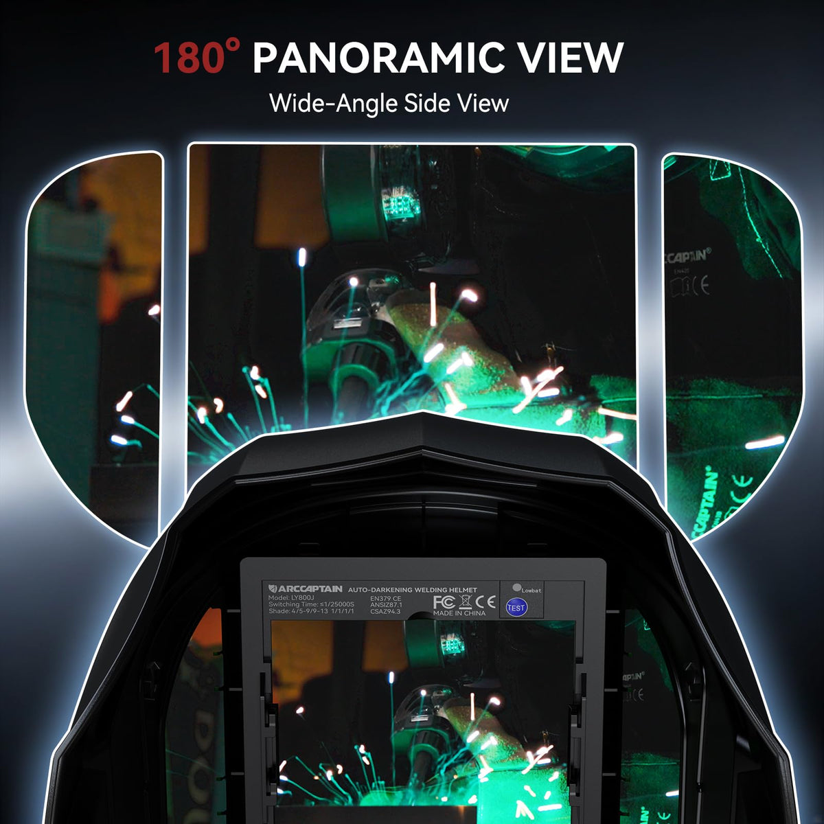 Auto Darkening Welding Helmet M820