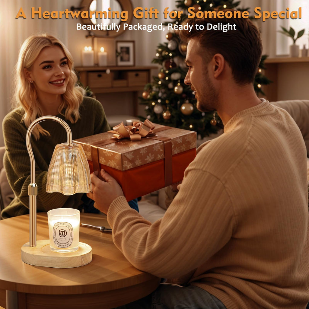 Adjustable Candle Warmer Lamp with Timer & Dimmer W290442