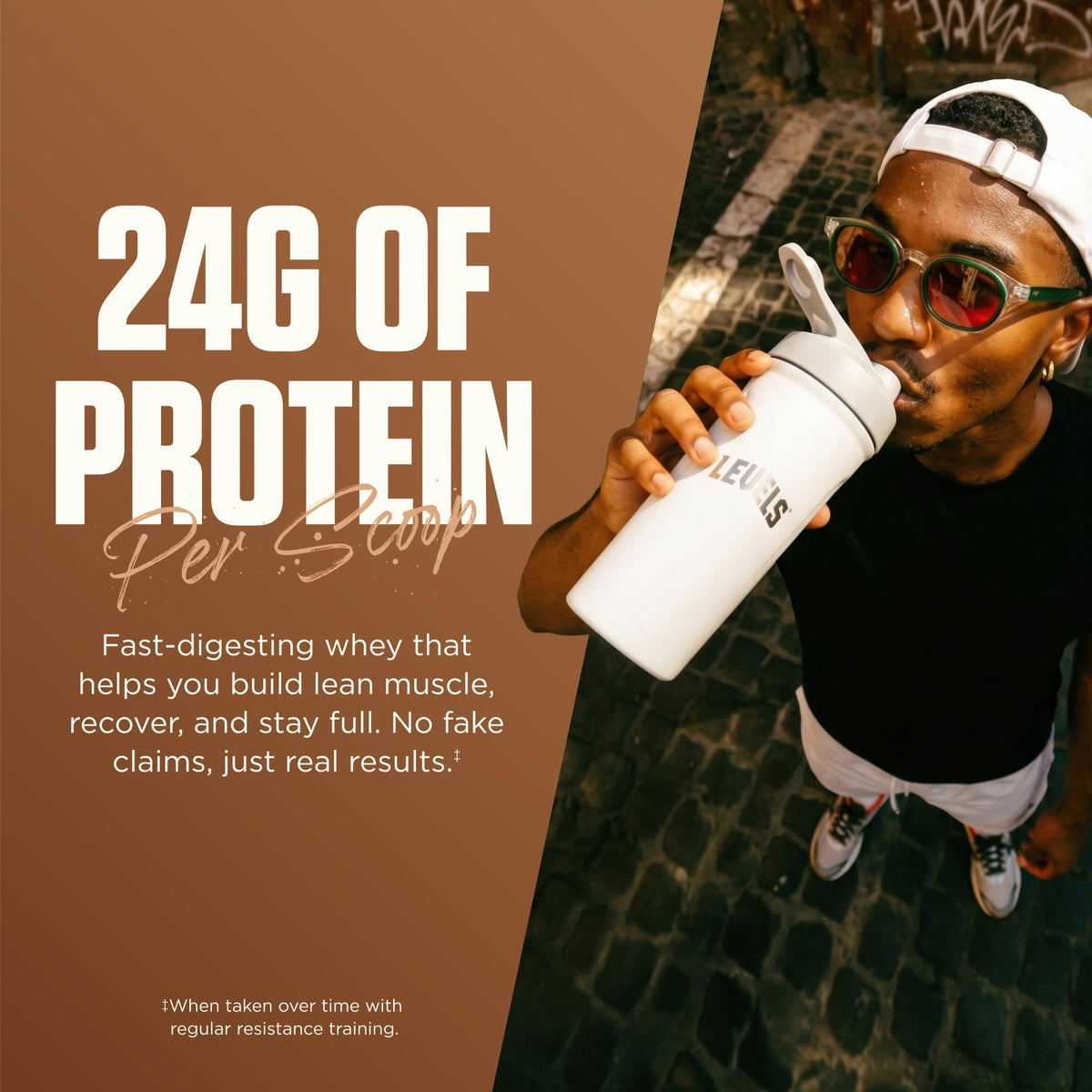 Whey Protein Powder Pure Chocolate 5LB S550075
