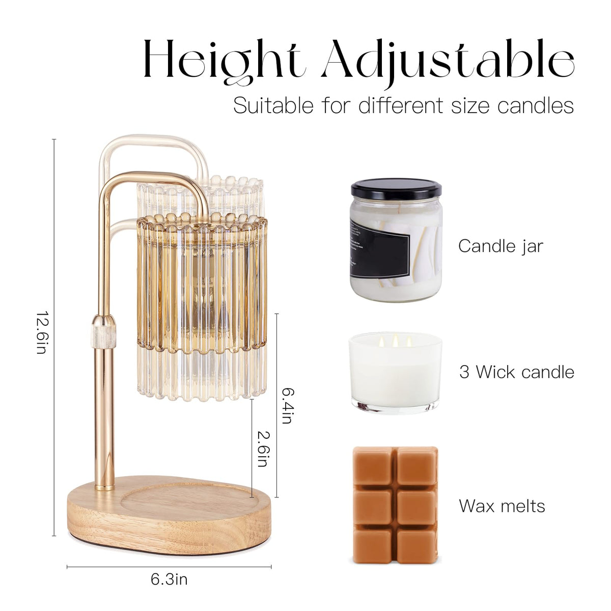 Candle Warmer Lamp with Timer M5535