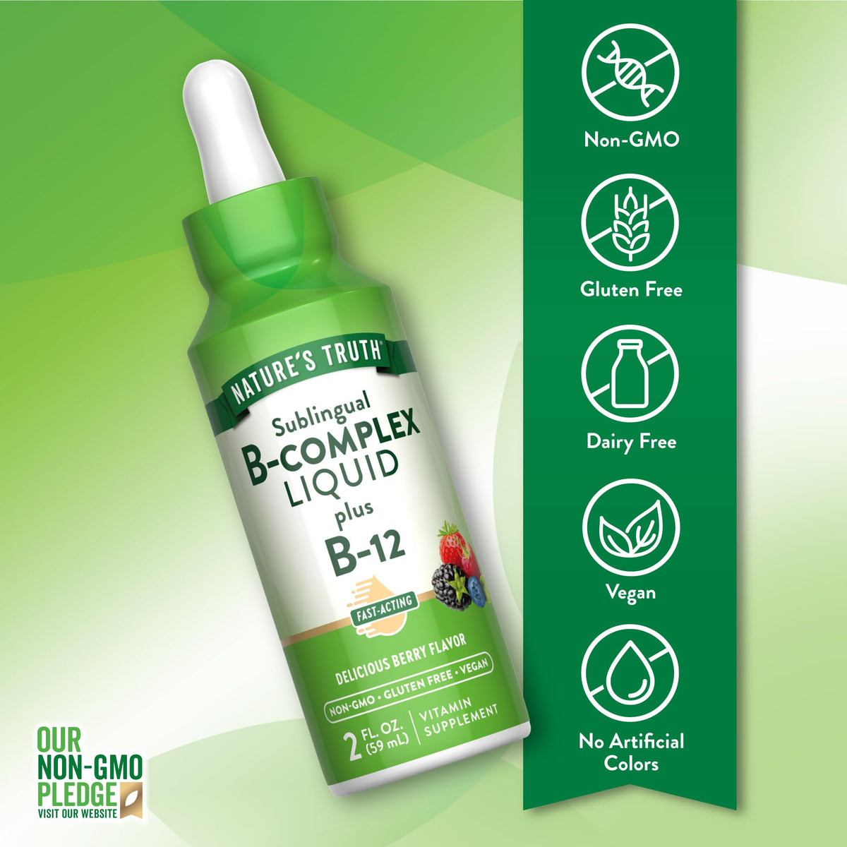 Sublingual B Complex 2 Fluid Ounces M307