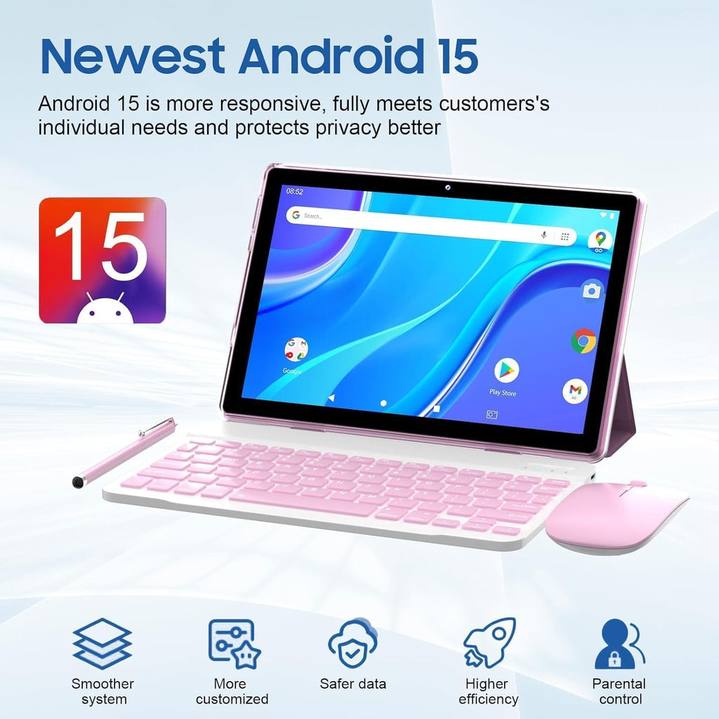 10 Inch 8GB RAM 32GB ROM Tablet with Keyboard Stylus E9735