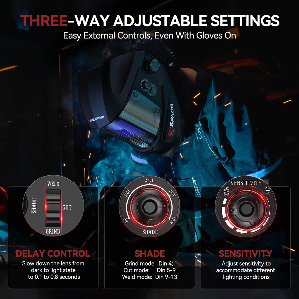 Auto Darkening Welding Helmet M820