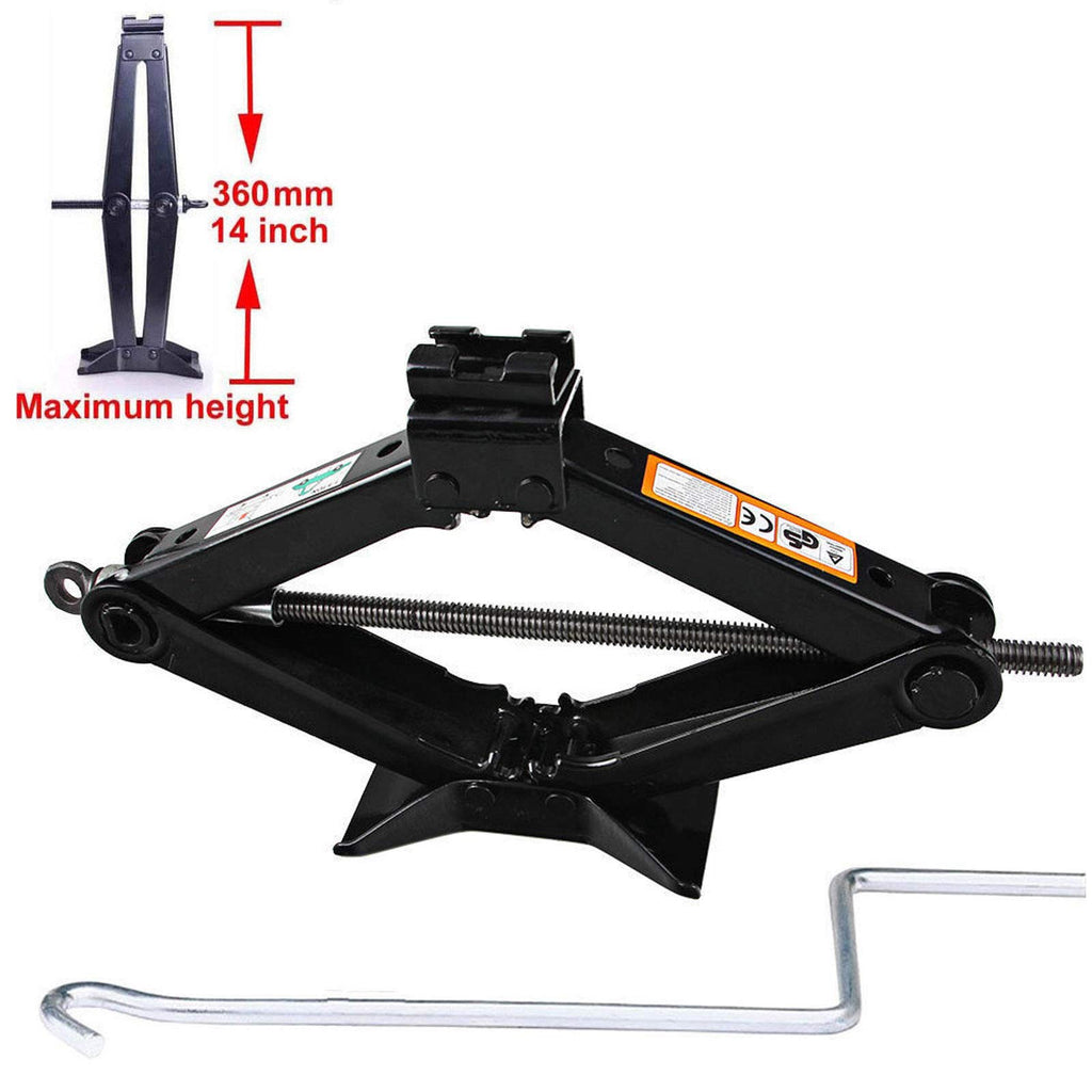 Spare Tire Removal Tool and Scissor Jack Handle 2 Ton Set V24186