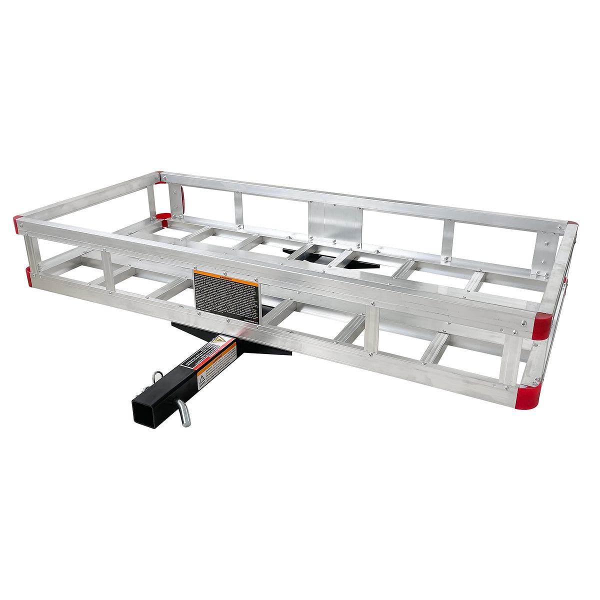 Aluminum Hitch Cargo Carrier with High Side Rails O4210