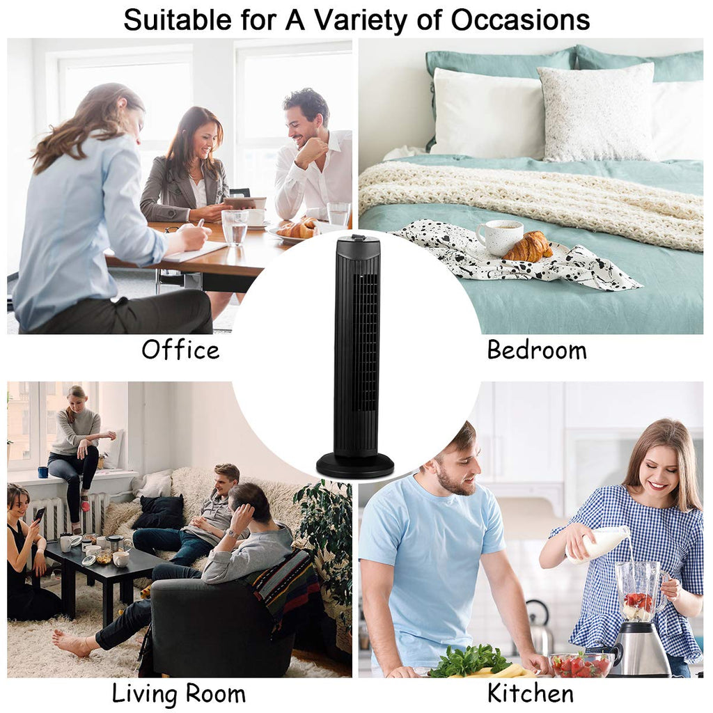28-Inch Oscillating Tower Fan M79573