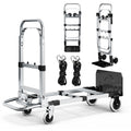 3 in 1 Folding Hand Truck 600lbs Capacity Heavy Duty Z914138