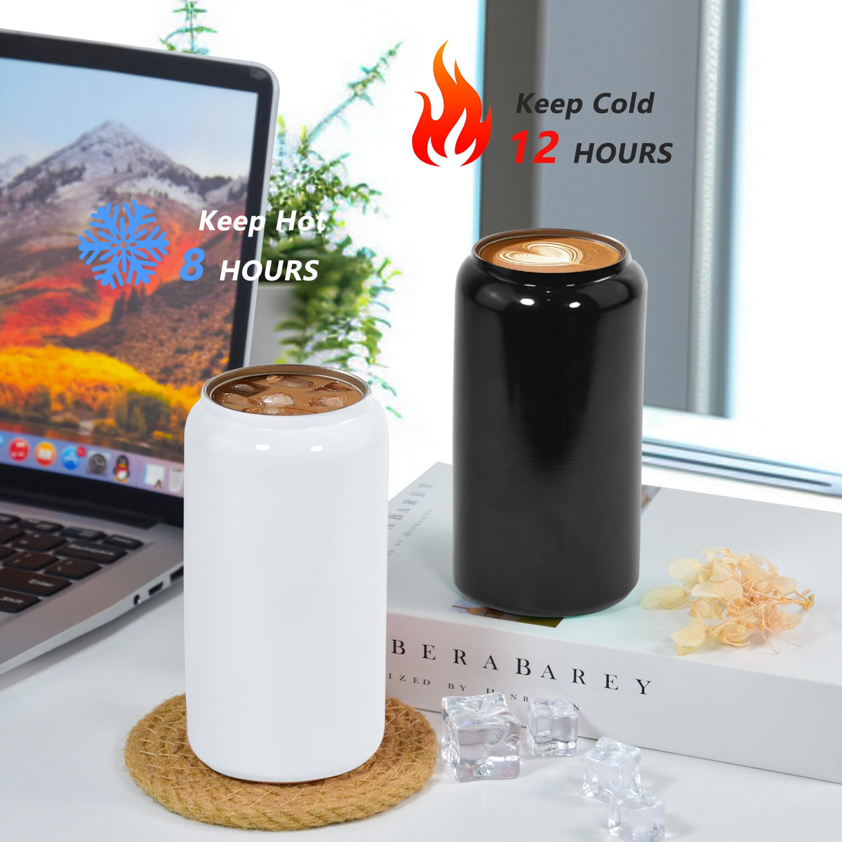 16oz 2Pack Double Wall Insulated Tumblers O553