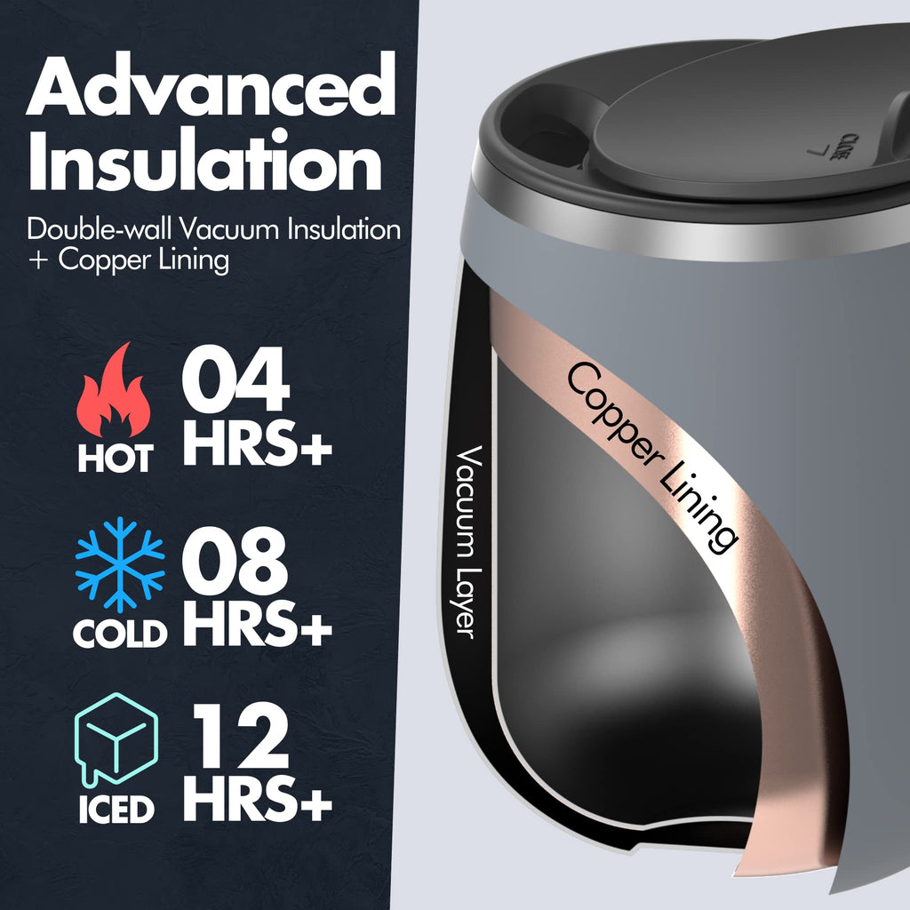 16 oz Insulated Stainless Steel Tumbler 2-Pack I35994